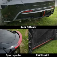 Tesla Model Y Carbon Fiber Body Kit thumbnail 3