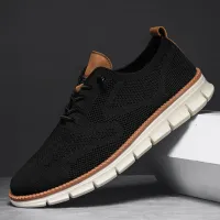 Men's Breathable Oxford Dress Shoes thumbnail 2