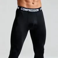 Men's Compression Leggings Quick Dry thumbnail 3