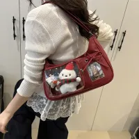 Y2K Harajuku Transparent Ita Bag thumbnail 2