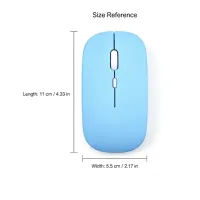 HTMCK Bluetooth Silent Wireless Mouse thumbnail 5