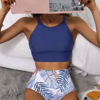 Sexy High Neck Bikini Set thumbnail 4