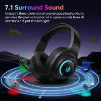 QCY Heroad V200 Gaming Headset thumbnail 3