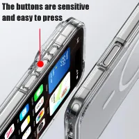Magnetic Clear iPhone Case with Magsafe thumbnail 3