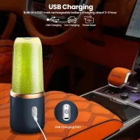 Portable USB Blender with Travel Cups thumbnail 3