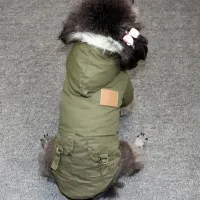 Winter Puppy Warm Hoodie Dog Coat thumbnail 5