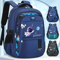 Kids Astronaut Waterproof School Backpack thumbnail 1