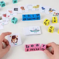 Wooden Alphabet Spelling Game thumbnail 1