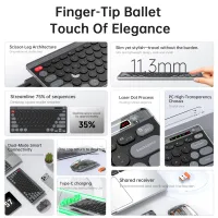 Mini Bluetooth Keyboard & Mouse Set thumbnail 3