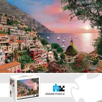 Positano Amalfi Coast 1000-Piece Puzzle thumbnail 1