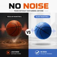 Silent Indoor Foam Basketball Hoop Set thumbnail 2