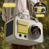 Cat Backpack Carrier with Bubble Window thumbnail 6