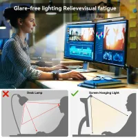 Stepless Dimming LED Monitor Light Bar thumbnail 5