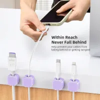 Magnetic Cable Clips - Desk Organizer thumbnail 4