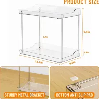2-Tier Vanity Organizer Shelf thumbnail 3