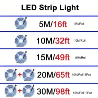 USB RGB LED Strip Light with Bluetooth Remote thumbnail 2
