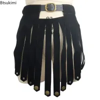 Roman Gladiator PU Leather Battle Belt Skirt thumbnail 1