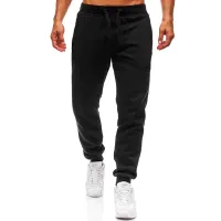 Men's Elastic Drawstring Joggers thumbnail 4