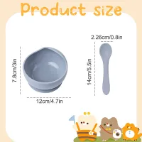 2PC Silicone Suction Baby Feeding Bowls thumbnail 6