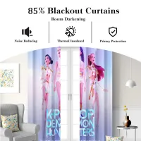 K-Pop Demon Hunters Blackout Curtains thumbnail 6