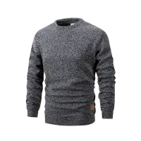 Men's Fleece Lined Crew Neck Sweatshirt thumbnail 4
