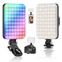 RGB Portable LED Video Light Panel thumbnail 1