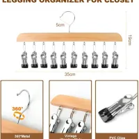 Multi-Clip Space Saving Closet Hanger thumbnail 2