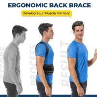 Adjustable Back Brace Posture Corrector thumbnail 6