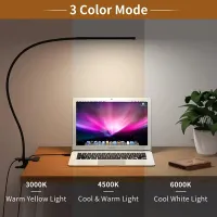 Dimmable LED Desk Lamp with Clamp thumbnail 3