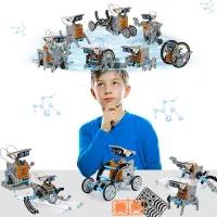 13-in-1 Solar Powered STEM Robot Kit thumbnail 4