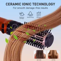 3-Head Hot Air Brush Hair Styler thumbnail 6