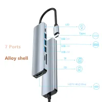 4K USB C Hub with HDMI & Card Reader thumbnail 5