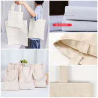 Canvas Shoulder Tote Bag - Large Capacity thumbnail 2