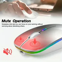 Wireless Bluetooth RGB Mouse 3600DPI thumbnail 5