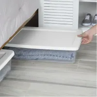 28-Quart Clear Storage Bins (2-Pack) thumbnail 6