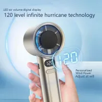 Portable Turbo Bladeless Handheld Fan thumbnail 2
