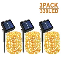 Solar Fairy String Lights - 8 Modes thumbnail 1
