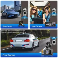 3Camera Dash Cam 1080P WIFI thumbnail 2