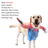 Halloween Dog Cosplay Costume thumbnail 2
