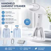 Portable 1500W Handheld Garment Steamer thumbnail 2