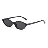Retro Oval Cat-Eye Sunglasses thumbnail 3