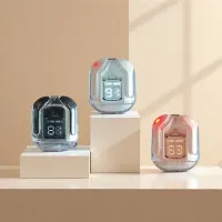 Bluetooth 5.3 Transparent Earphones with LED Display thumbnail 2