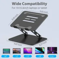 Adjustable Metal Laptop Stand thumbnail 5