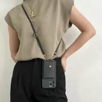 Lanyard Leather Wallet Phone Case thumbnail 2