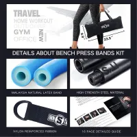 Heavy Duty Resistance Band Bar Set thumbnail 6