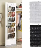 24 Grid Wall-mounted Shoes Organizer thumbnail 1