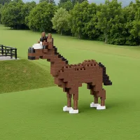 Sheep Zoo Mini Building Blocks Set thumbnail 3