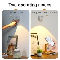 Dimmable LED Wall Lamp with USB Charger thumbnail 4