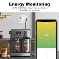WiFi Smart Plug Dual Outlet 16A EU thumbnail 2