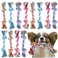 Cotton Rope Knot Dog Chew Toy thumbnail 1